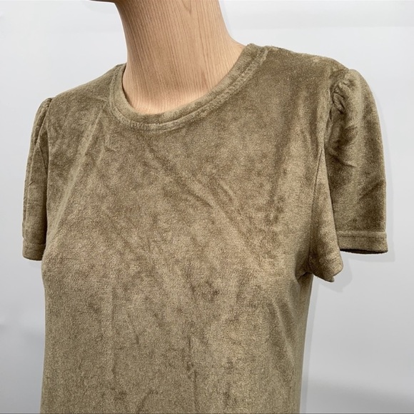 🆕Generation Love Arielle Terry Dress Color
Army Green Ruched Sleeve New NWT - Picture 13 of 15